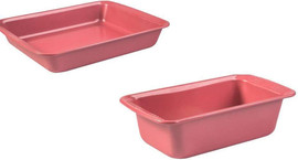 ARCOSTEEL סט 2 תבניות אינגליש קייק+מלבנית