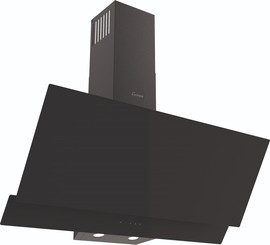 LUXOR קולט אדים ארובה 2 מדפים 90 סמ Luxor לוקסור LX 90 DG2BLK
