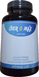 תמרינדי Over O Max  קומפלקס חומצות אמינו, ויטמינים ונוגדי חמצון לתמיכה בבריאות הגבר