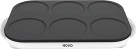 novo מכשיר חשמלי להכנת 6 פנקייקים Novo נובו NPM502