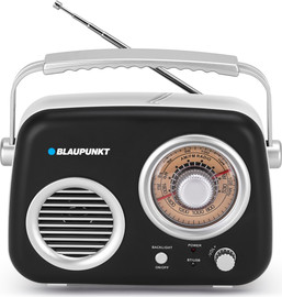 Blaupunkt רדיו נייד AM/FM מופעל סוללות / חיבור טעינה Type C Blaupunkt BP-1550  צבע שחור