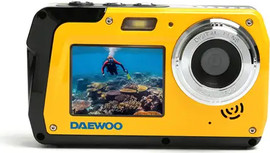Daewoo מצלמת דיגיטלית DA-6495 4K FHD עמידה בפני זעזועים, מים ואבק צהוב