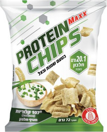 Protein maxx חטיף חלבון בטעם שמנת ובצל 20 גרם חלבון