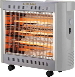 Gold Line תנור חימום קוורץ 2700W נייד Gold Line גולד ליין ATL-3250
