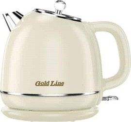 Gold Line קומקום חשמלי נשלף 1.7 ליטר Gold Line גולד ליין Jewelry ATL-755C קרם