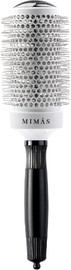 MIMAS מברשת פן קרמית עגולה וגדולה לשיער ארוך ועבה - בגודל 53 מ"מ - מימאס