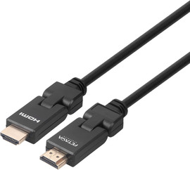 Fetaya כבל 2.0 HDMI מתכוונן 180° באורך 1.5 מטר