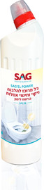 SAG SAG’EL POWER- ג’ל מרוכז להלבנה ניקוי וחיטוי אסלות בניחוח לימון- SP126