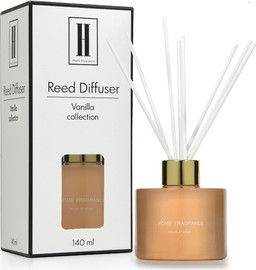 H Home Fragrance מפיץ ריח עם מקלות בניחוח וניל מעודן