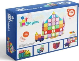 Magies משחק הרכבה מגנטי בתלת מימד 100 חלקים - ספיר