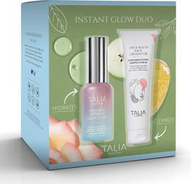 TALIA BIOVYN ערכת טיפוח TRAVEL ללחות וריענון מראה העור  INSTANT GLOW DUO SET