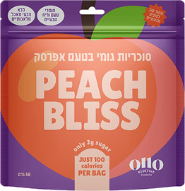 OLLO סוכריות גומי בטעם אפרסק
