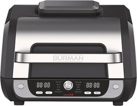 BURMAN גריל חשמלי דיגיטלי ללא שמן Burman בורמן Multigrill Pro Burman B6530