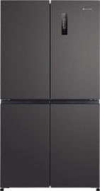אלקטרה מקרר 4 דלתות 601 ליטר נטו Electra EL6610DI עם מפסק תאורה - גימור נירוסטה מושחרת