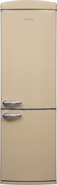 ELECTRA מקרר מקפיא תחתון 331 ליטר נטו רטרו Electra EL391BR - גימור בז'