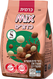 כרמית MIX כדורים שוקולד חלב ולבן ללא גלוטן