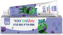 טפטפים משחת שיניים ג'וניור ענבים 6+