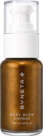 BYNETA BODYGLOW תחליב ברונזר קטיפתי עם אפקט מנצנץ - CHOCLATE