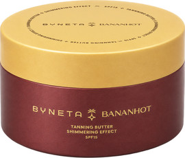 BYNETA X  BANANHOT חמאת שיזוף שימרית עם SPF 15