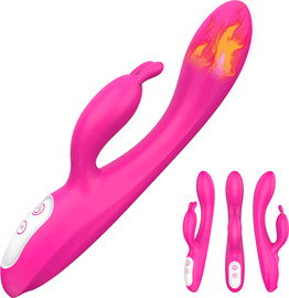 ENJOY ENJOY My Rabbit – ויברטור ארנב לנשים עם רטט עוצמתי עם חימום, סיליקון רך ועמידות למים