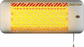 Gold Line תנור אמבטיה אינפרא Gold Line גולד ליין ATL-2000