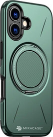 Miracase כיסוי ל-iPhone 17 בצבע ירוק דגם MiraMag מבית Miracase
