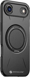 Miracase כיסוי ל-iPhone 17 Air בצבע שחור דגם MiraMag מבית Miracase