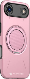 Miracase כיסוי ל-iPhone 17 Air בצבע ורוד דגם MiraMag מבית Miracase