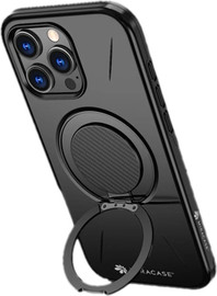Miracase כיסוי ל-iPhone 16 Pro בצבע שחור דגם MiraMag מבית Miracase
