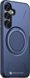 Miracase כיסוי ל-Samsung S25 בצבע כחול דגם MiraMag מבית Miracase