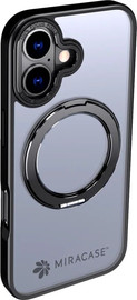 Miracase כיסוי ל-iPhone 17 בצבע שחור דגם MiraRing מבית Miracase