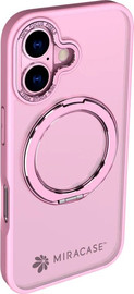 Miracase כיסוי ל-iPhone 17 בצבע ורוד דגם MiraRing מבית Miracase