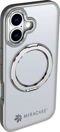 Miracase כיסוי ל-iPhone 17 בצבע אפור דגם MiraRing מבית Miracase