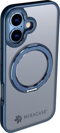 Miracase כיסוי ל-iPhone 17 בצבע כחול דגם MiraRing מבית Miracase