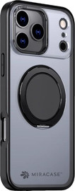 Miracase כיסוי ל-iPhone 17 Pro Max בצבע שחור דגם MiraRing מבית Miracase
