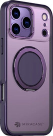 Miracase כיסוי ל-iPhone 17 Pro Max בצבע סגול דגם MiraRing מבית Miracase