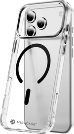 Miracase כיסוי ל-iPhone 17 Pro בצבע שחור דגם MiraSafe מבית Miracase