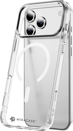 Miracase כיסוי ל-iPhone 17 Pro בצבע שקוף דגם MiraSafe מבית Miracase