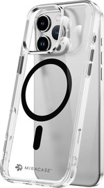 Miracase כיסוי ל-iPhone 16 Pro בצבע שחור דגם MiraSafe מבית Miracase