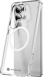 Miracase כיסוי ל-Samsung S25 Ultra בצבע שקוף דגם MiraSafe מבית Miracase