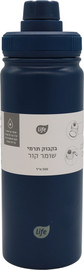 לייף בקבוק תרמי כחול 500 מ"ל