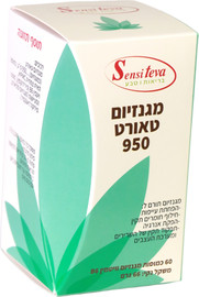 Sensiteva B6 + סנסי מגנזיום טאורט 950 מ"ג