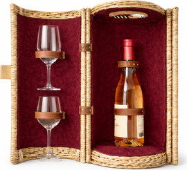 פיקניק סלסלת יין זוגית | Vintage Wine