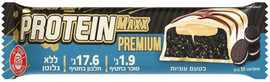 פרוטאין מקס חטיף חלבון סופט בטעם עוגיות בציפוי בטעם שקולד לבן