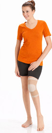 Orthowell מגן ברך עם ג׳ל וחיזוקים – בלימת זעזועים והקלה בכאב