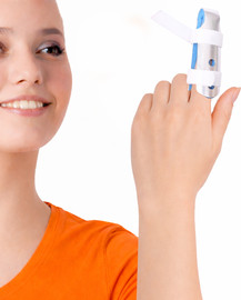 Orthowell סד אצבע מתכתי/אצבעון – קיבוע אצבע והגנה