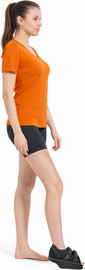 Orthowell נעל דרקו DARCO הפוכה לאחר ניתוח עם עקב גבוה – הפחתת עומס בעקב