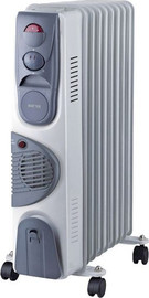 MATRIX רדיאטור לחימום 9 צלעות Matrix מאטריקס Hug Turbo 2500W