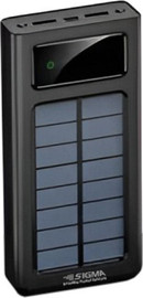 Sigma סוללת גיבוי סולארית Sigma 20000mAh סיגמה SM-PBS-309S-BK שחור