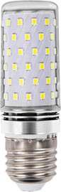 OMEGA נורת לד שקופה T28 בהספק 10W עם הברגת E27 – גוון אור חם 3000K | OMEGA